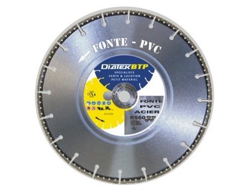 Disque Diamant Fonte/PVC ø300 TopLine RS-60-300