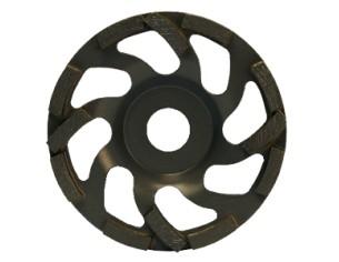 Disque de ponçage et béton PNZ