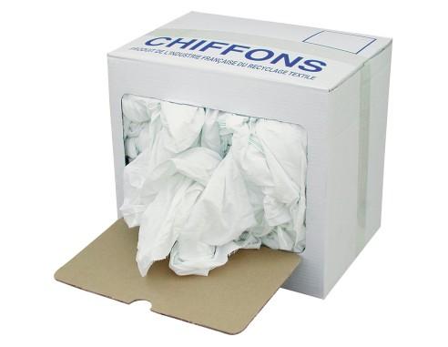 Lot de Chiffons Blanc 10kg