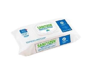 Paquet de 80 lingettes désinfectantes