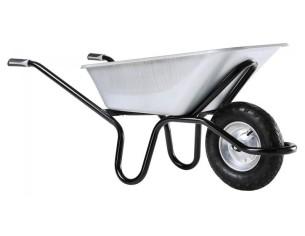 Brouette 110l Galva Reno Roue Gonflable