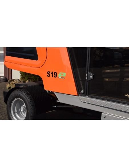 Machine de pose de pavés électrique PaveJet S19E Optimas