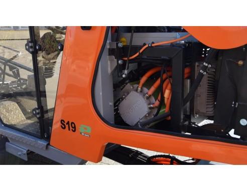 Machine de pose de pavés électrique PaveJet S19E Optimas