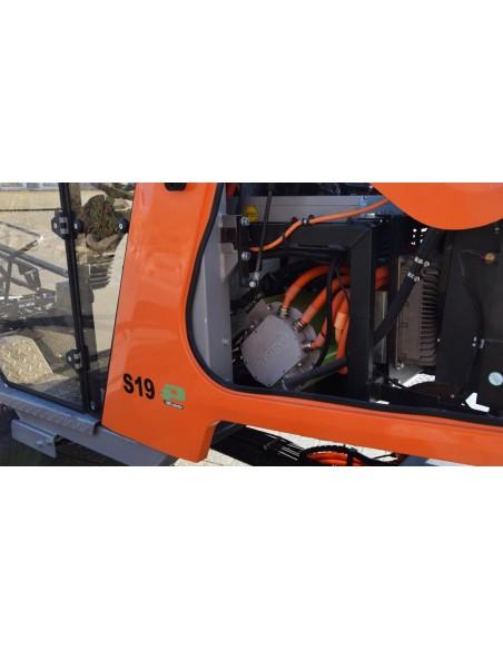 Machine de pose de pavés électrique PaveJet S19E Optimas