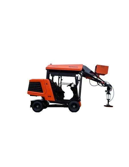 Appareil à vide « BE » sur machine de pose de pavés Optimas