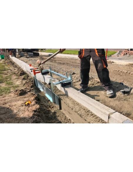 Coffrage pour blocage arrière avec chariot guide Optimas