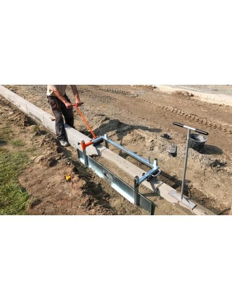 Coffrage pour blocage arrière avec chariot guide Optimas