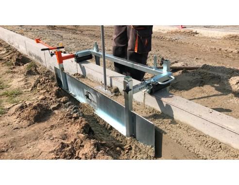 Coffrage pour blocage arrière avec chariot guide Optimas