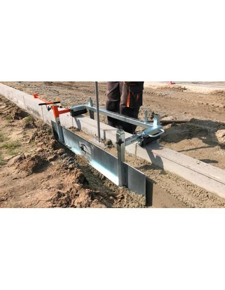 Coffrage pour blocage arrière avec chariot guide Optimas