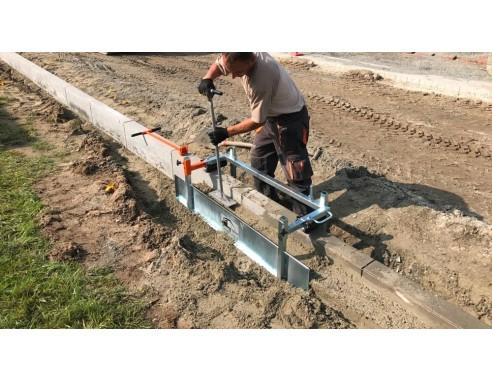 Coffrage pour blocage arrière avec chariot guide Optimas