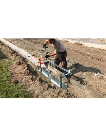 Coffrage pour blocage arrière avec chariot guide Optimas