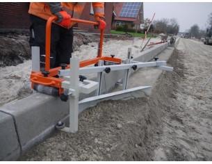 Système de nivellement de béton avec chariot guide Optimas