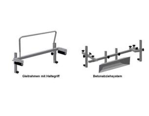 Système de nivellement de béton avec chariot guide Optimas 2
