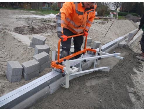 Système de nivellement de béton avec chariot guide Optimas