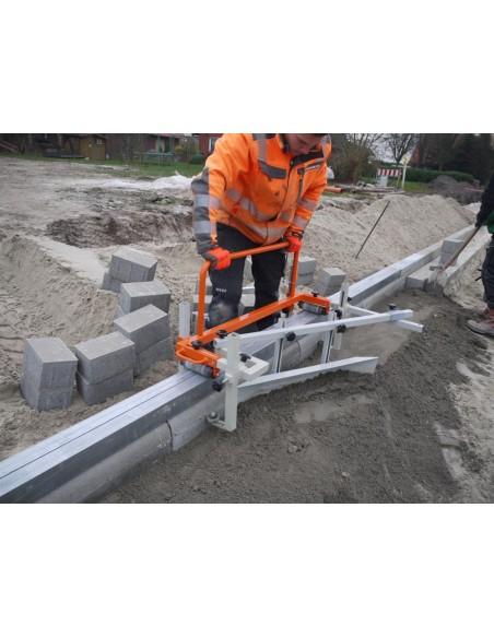 Système de nivellement de béton avec chariot guide Optimas