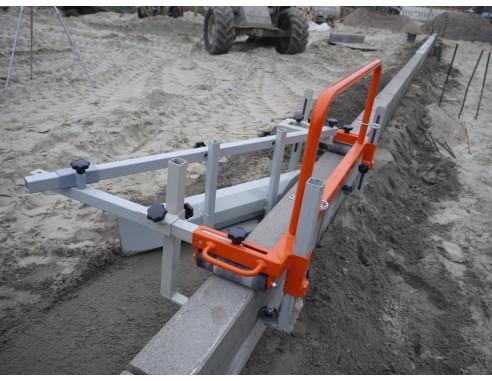 Système de nivellement de béton avec chariot guide Optimas