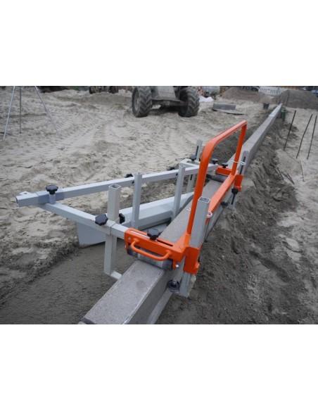 Système de nivellement de béton avec chariot guide Optimas