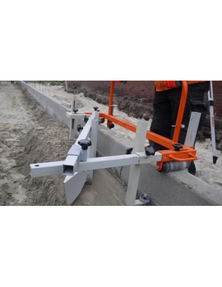 Système de nivellement de béton avec chariot guide Optimas