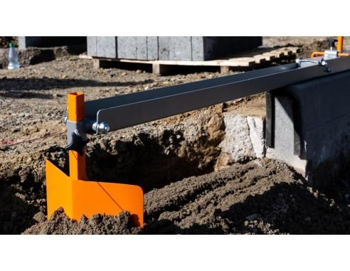 Dispositif de pose de bordures de trottoir Optimas