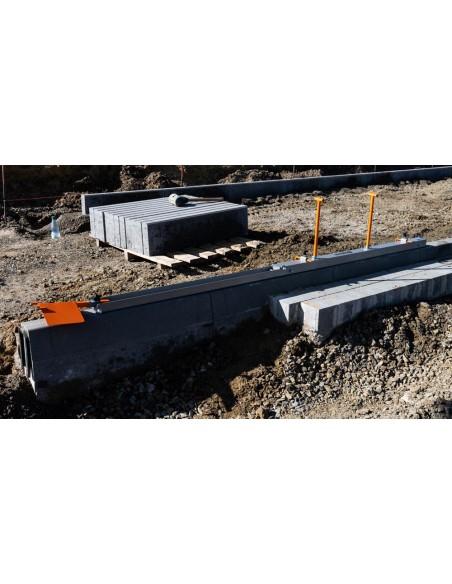 Dispositif de pose de bordures de trottoir Optimas