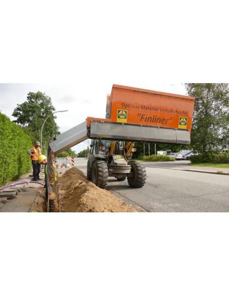 Distributeur de matière « Finliner » 0,5 m³/1,0 m³ + 1,4 m³ Optimas