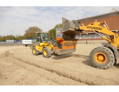 Distributeur de matière « Finliner » 0,5 m³/1,0 m³ + 1,4 m³ Optimas