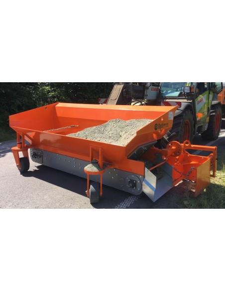 Distributeur de matière « Finliner » pour accotements 0,5 m³/1,0 m³ et 1,4 m³ Optimas