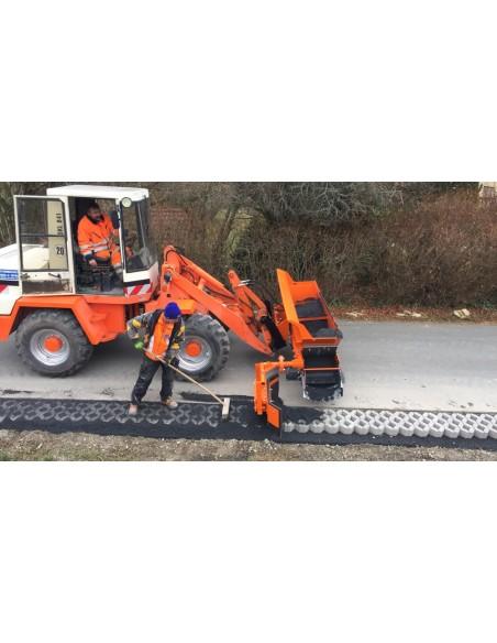 Distributeur de matière « Finliner » pour accotements 0,5 m³/1,0 m³ et 1,4 m³ Optimas