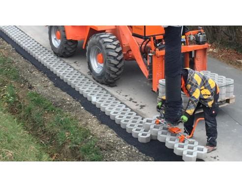 Distributeur de matière « Finliner » pour accotements 0,5 m³/1,0 m³ et 1,4 m³ Optimas