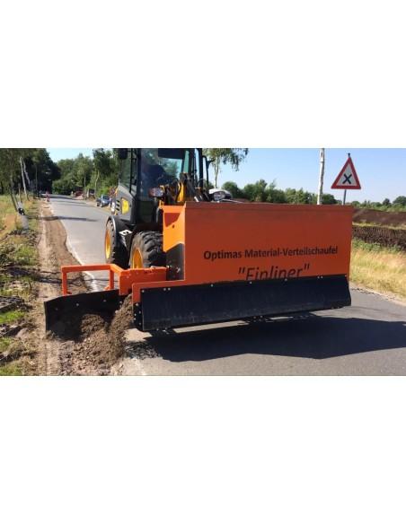 Distributeur de matière « Finliner » pour accotements 0,5 m³/1,0 m³ et 1,4 m³ Optimas