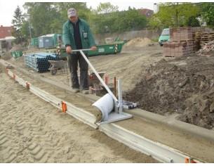 Lame de nivellement pour caniveau jusqu’à 50 cm Optimas