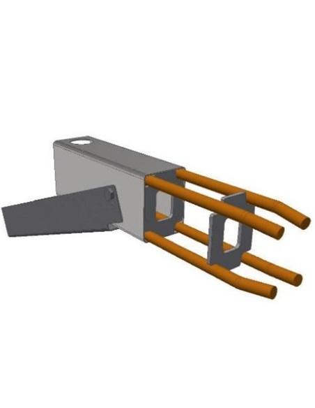 Adaptateur Canal de gouttière pendulaire (sans rail de chape) Optimas