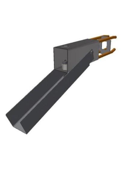 Adaptateur Canal de gouttière pendulaire (sans rail de chape) Optimas