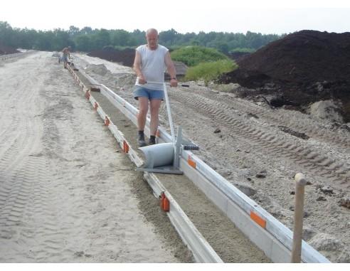 Adaptateur Canal de gouttière pendulaire (sans rail de chape) Optimas