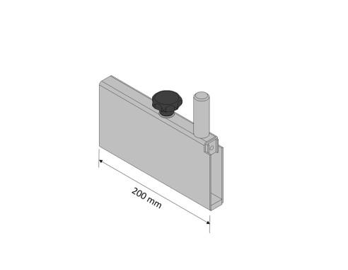 Embout de nivellement, court Optimas