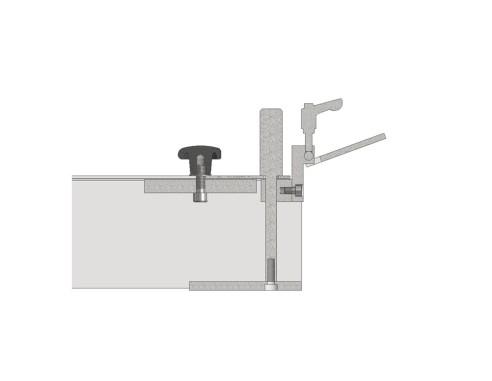 Embout de nivellement, court Optimas