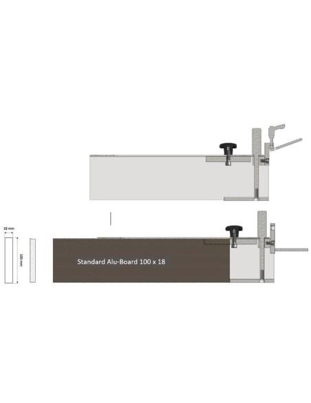 Embout de nivellement, court Optimas