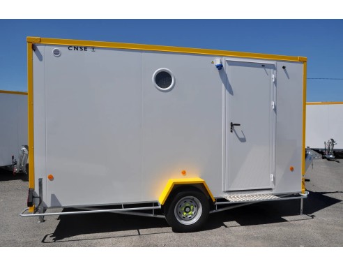 Abri mobile aménagé - 1350 kg Modèle DE413...