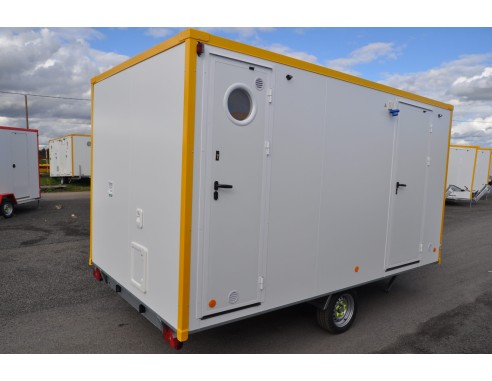 Abri mobile aménagé - 1600 kg Modèle DD416...