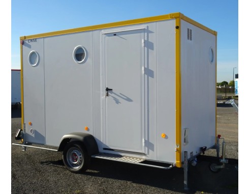 Abri mobile aménagé Modèle DE400 BI-Energie