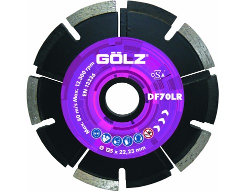 Disque Diamant DF70LR Déjointoyage Premium Gölz