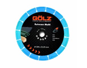 Disque Diamant EXTRÊME MULTI Multi-matériaux Technique Gölz
