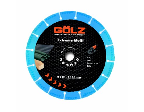 Disque Diamant EXTRÊME MULTI Multi-matériaux Technique Gölz